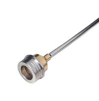 HUBER+SUHNER 11_QN-50-3-3/113_NE 射频/同轴连接器, QN同轴, 直型插头, 焊接, 50 ohm, EZ 141 TP M17, Multiflex 141, Sucoform 141, 铍铜