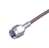 HUBER+SUHNER 11_SMA-50-2-55/199_NE RF / Coaxial Connector, SMA Coaxial, Straight Plug, Solder, 50 ohm
