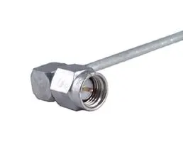 HUBER+SUHNER 16_SMA-50-2-53/119_NH RF / Coaxial Connector, SMA Coaxial, Right Angle Plug, Solder, 50 ohm
