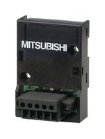 MITSUBISHI FX3G-2AD-BD Analog Adapter, 0 to 10 VDC, 4 to 20 mA, 2 Channels, 0°C to 50°C, MELSEC FX3G Series
