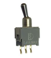 MULTICOMP PRO MP004590 Toggle Switch, 0.4VA Submini, On-None-On, SPDT, Non Illuminated, Through Hole