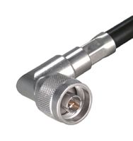 HUBER+SUHNER 16_N-50-7-29/133_NE 射频/同轴连接器, N型同轴, 直角插头, 压接, 50 ohm, G07262, G07272, GX07272, Radox RF 213, RG213/U, 青铜