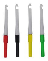 MULTICOMP PRO MP770520 Test Lead Set, Test Tip Probe, Free End, 60 VDC, 3 A, Black, Green, Red, Yellow