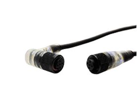 MOLEX 120067-5014 Sensor Cable, 90° Micro-Change Receptacle, Free End, 4 Positions, 2 m, 6.56 ft