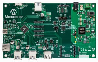 MICROCHIP EVB-USB7216 评估板, USB7216, USB C集线器控制器