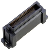 AMPHENOL COMMUNICATIONS SOLUTIONS 10138650-058202SLF Mezzanine连接器, 针座, 0.5 mm, 2 排, 50 触点, 表面安装, 铜合金
