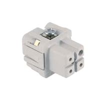 MULTICOMP PRO MP004721 Heavy Duty Connector, Insert, 3+PE Contacts, Receptacle, Screw Socket