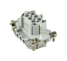 MULTICOMP PRO MP004731 重载型连接器, 插入件, 6触芯, 插座, 螺丝口