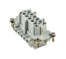 MULTICOMP PRO MP004733 Heavy Duty Connector, Insert, 10 Contacts, Receptacle, Screw Socket