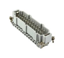MULTICOMP PRO MP004736 Heavy Duty Connector, Insert, 24 Contacts, Plug, Screw Pin