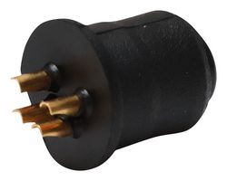 MOLEX 120090-5004 传感器连接器, 120090 Series, M8, 母, 4路, 焊接插座, 直形线缆安装