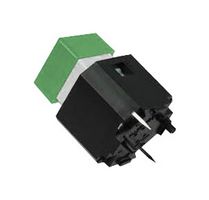 NIDEC COMPONENTS CFPB-1CC-5G2 按钮开关, CFPB Series, SPST, 关-(开), 正方形, 绿色