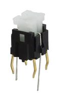 NIDEC COMPONENTS TR2-21-L5 按钮开关, TR Series, SPST, 关-(开), 柱塞盖