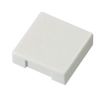 NIDEC COMPONENTS 140000480714 开关帽, 7.5mm x 7.5mm, Nidec Copal Electronics 7.5mm TR1和TM1系列超小型发光按钮开关, 灰色, TR Series