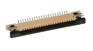 MOLEX 54548-0871 FFC / FPC Board Connector, R/A, 0.5 mm, 8 Contacts, Easy-On 54548 Series, Solder, Bottom, 1 Row