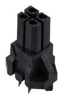 MOLEX 44769-0401 PCB Receptacle, Board-to-Board, Wire-to-Board, 3 mm, 2 Rows, 4 Contacts, Female Receptacle