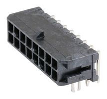 MOLEX 43045-1622 连接器, 电源, 线至板, 3mm, 2排, 16触芯, 通孔直角