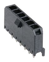 MOLEX 43650-0616 Pin Header, Wire-to-Board, 3 mm, 1 Rows, 6 Contacts, Through Hole Straight