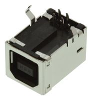 MOLEX 67068-8000 连接器, USB, USB B, USB 2.0, 插座, 4 路, 通孔安装, 直角型
