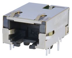 TRP CONNECTOR/BEL 2250337-1 Modular Connector, RJ45 Jack, 1 x 1 (Port), 8P8C, Through Hole Mount