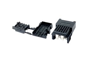 3M 38A04-0018-000 FL IDC Connector, Branch Mini-Clamp, IDC Receptacle, Female, 2 mm, 1 Row, 4 Contacts, Cable Mount