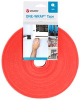 VELCRO VEL-OW64111 胶带, ONE-WRAP系列, PP (聚丙烯), 橙色, 10 mm x 25 m