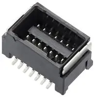 MOLEX 505433-1091 Pin Header, Wire-to-Board, 1.25 mm, 2 Rows, 10 Contacts, Surface Mount Straight
