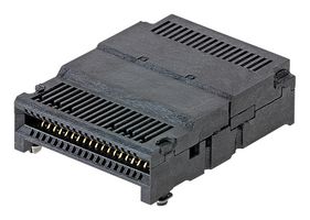 MOLEX 202718-0100 可插拔I/O连接器, QSFP-DD, 76 触点, 1 x 1 (单), 表面安装直角, 202718 Series