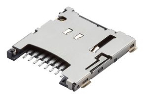MOLEX 503182-1852 Memory Card Connector, MicroSD, Push-Push, 8 Contacts, Copper Alloy, Gold Plated Contacts