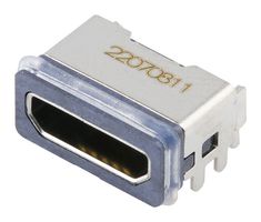MOLEX 204926-1103 USB Connector, Micro USB Type B, USB 2.0, Receptacle, 5 Ways, Surface Mount, Right Angle