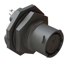 AMPHENOL SINE/TUCHEL RTS710ND2S0332 圆形连接器, Sealed Circular Connector, ecomate Aquarius Series, 锁紧螺母插座, 4 触点, PCB插座, 卡口