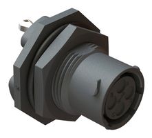 AMPHENOL SINE/TUCHEL RTS710ND4S0332 圆形连接器, Sealed Circular Connector, ecomate Aquarius Series, 锁紧螺母插座, 4 触点, PCB插座, 卡口