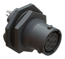 AMPHENOL SINE/TUCHEL RTS710ND6S0332 Circular Connector, Sealed Circular Connector, ecomate Aquarius Series, Jam Nut Receptacle