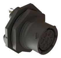 AMPHENOL SINE/TUCHEL RTS712ND8S0332 圆形连接器, Sealed Circular Connector, ecomate Aquarius Series, 锁紧螺母插座, 8 触点, PCB插座, 卡口