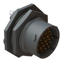 AMPHENOL SINE/TUCHEL RTS714ND19P0332 Circular Connector, Sealed Circular Connector, ecomate Aquarius Series, Jam Nut Receptacle