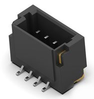 TE CONNECTIVITY 2367197-4 引脚针座, 线至板, 1 mm, 1 排, 4 触点, 表面安装直型