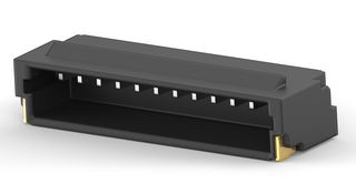 TE CONNECTIVITY 1-2367196-2 Pin Header, Wire-to-Board, 1 mm, 1 Rows, 12 Contacts, Surface Mount Right Angle