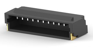 TE CONNECTIVITY 1-2367196-1 引脚针座, 线至板, 1 mm, 1 排, 11 触点, 表面安装直角