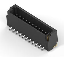 TE CONNECTIVITY 1-2367197-1 引脚针座, 线至板, 1 mm, 1 排, 11 触点, 表面安装直型