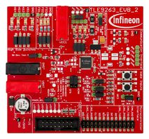 INFINEON MIDRANGESBCV33BOARDTOBO1 评估板, 接口, TLE9263-3BQX V33, CAN-LIN车用