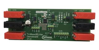 INFINEON TLS820B2ELVSEBOARDTOBO1 演示板, 电源管理, TLS820B2ELVSE, 低压差线性稳压器