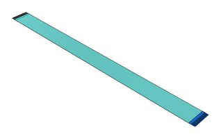 SAMTEC FJ-20-R-24.00-4 FFC/FPC线缆, 20 芯, 1 mm, 逆相触芯, 24 ", 610 mm