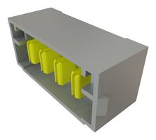 SAMTEC MPT-04-6.30-01-L-V PCB插座, 电源, 板至板, 5 mm, 1 排, 4 触点, 通孔安装