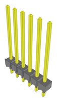 SAMTEC TSW-106-17-F-S-LL 引脚针座, 板至板, 2.54 mm, 1 排, 6 触点, 通孔安装, TSW