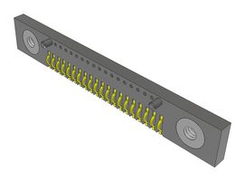 SAMTEC SEI-120-02-GF-S-M-AT 弹簧式连接器, 压式连接器, 1 mm, 1排, 20 触点, 表面安装, 磷青铜