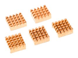DFROBOT FIT0506 散热器, 纯铜, 5件, 用于LattePanda V1开发板