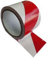 MULTICOMP PRO MP005222 胶带, PVC, 70 mm x 22 m, 白色, 红色