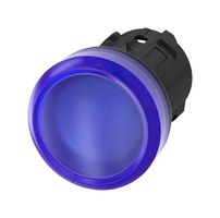 SIEMENS 3SU10016AA500AA0 开关致动器, 蓝色, Siemens 22 mm指示灯
