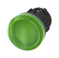 SIEMENS 3SU10016AA400AA0 开关致动器, 绿色, Siemens 22 mm指示灯