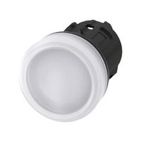 SIEMENS 3SU10016AA600AA0 开关致动器, 白色, Siemens 22 mm指示灯